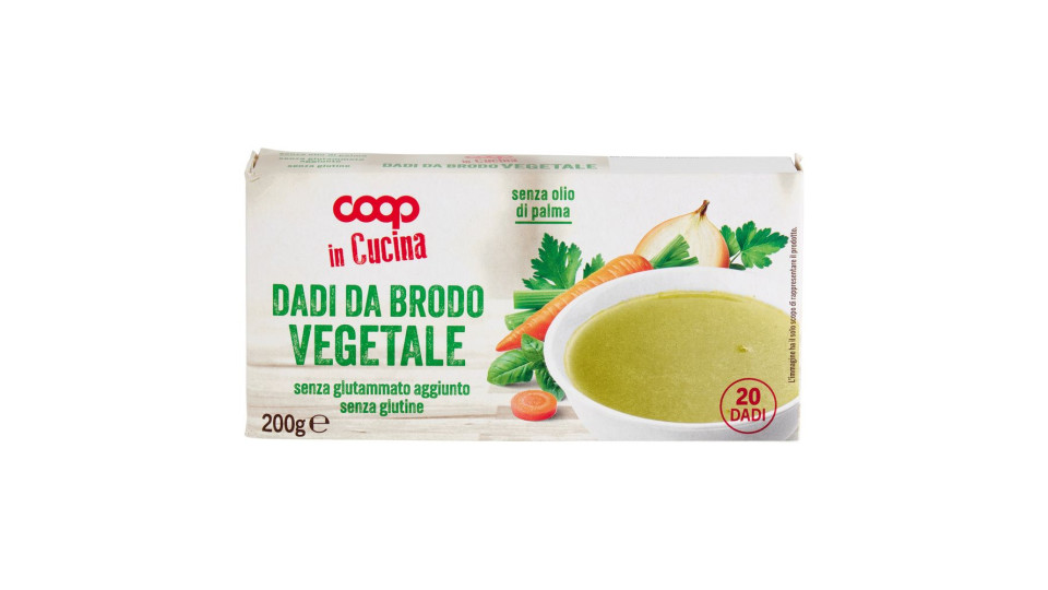 Dadi Da Brodo Vegetale 20 Dadi 200 G