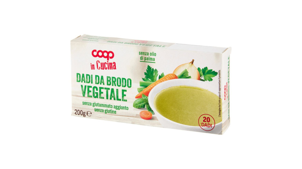 Dadi Da Brodo Vegetale 20 Dadi 200 G