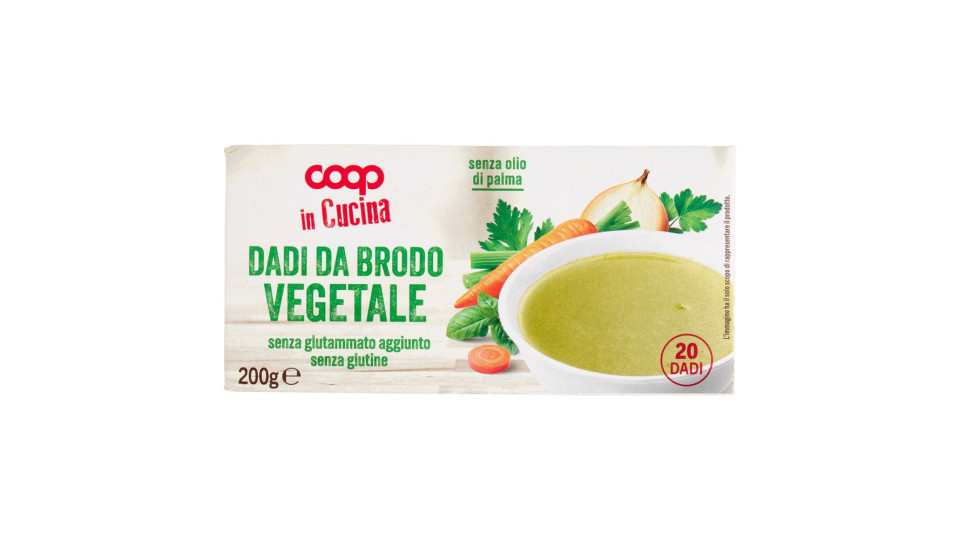 Dadi Da Brodo Vegetale 20 Dadi 200 G