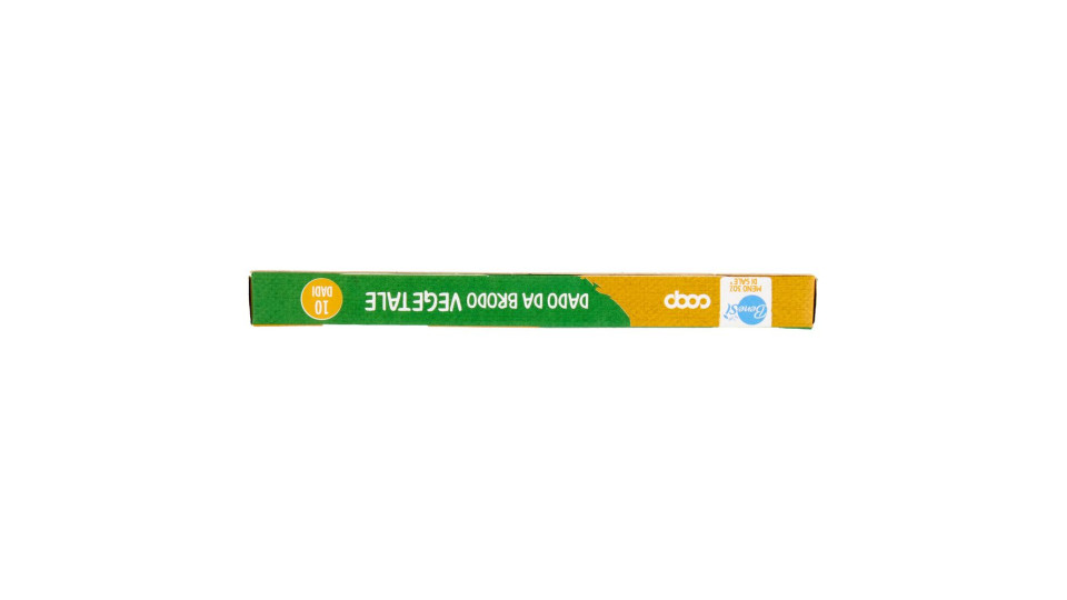 Dado Da Brodo Vegetale Meno 30% Di Sale* 10 Dadi 90 G