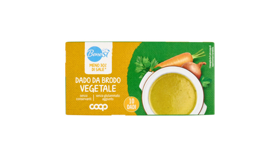 Dado Da Brodo Vegetale Meno 30% Di Sale* 10 Dadi 90 G