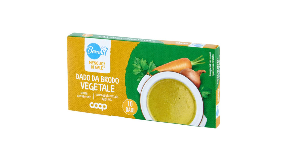 Dado Da Brodo Vegetale Meno 30% Di Sale* 10 Dadi 90 G
