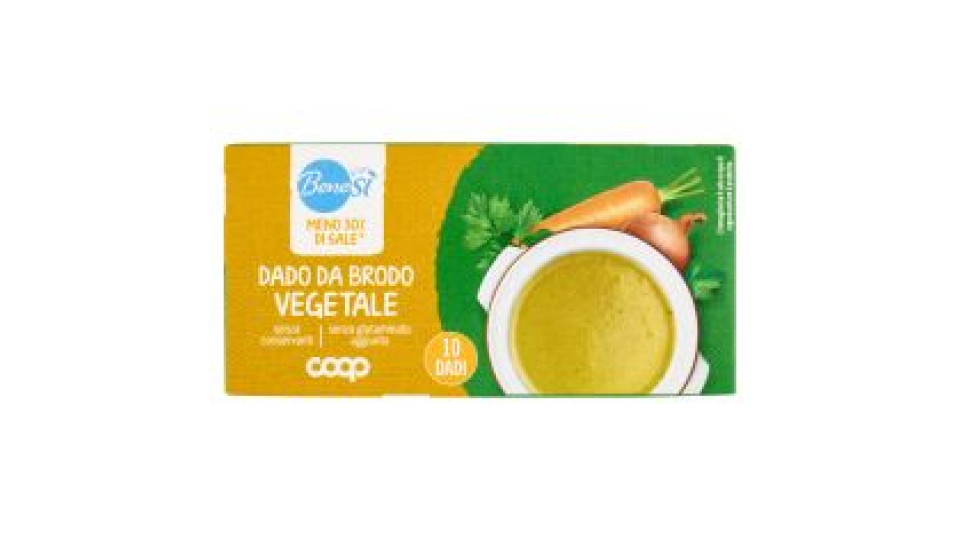 Dado Da Brodo Vegetale Meno 30% Di Sale* 10 Dadi 90 G