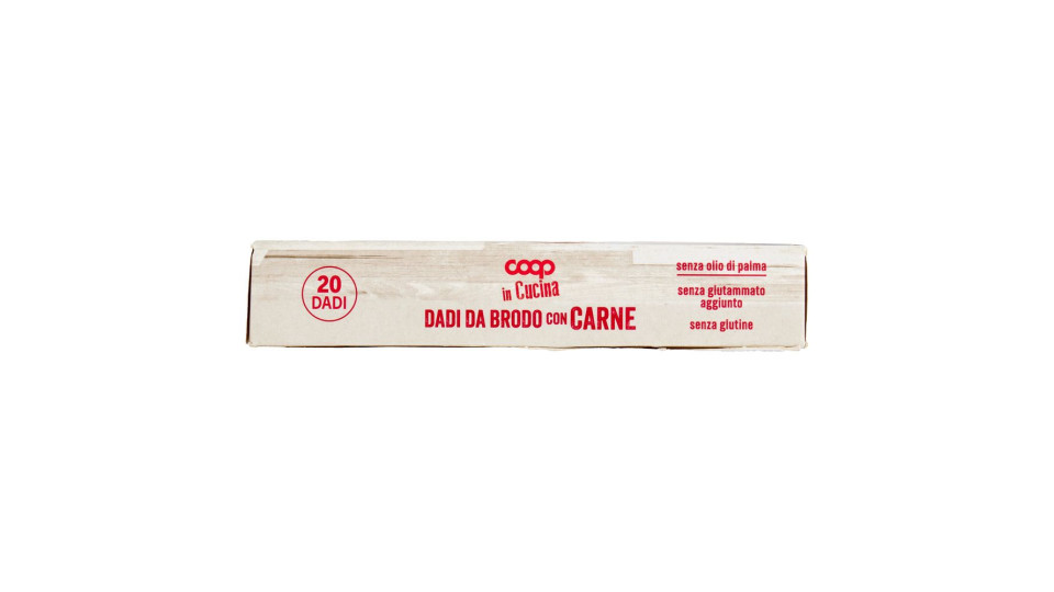 Dadi Da Brodo Con Carne 20 Dadi 200 G