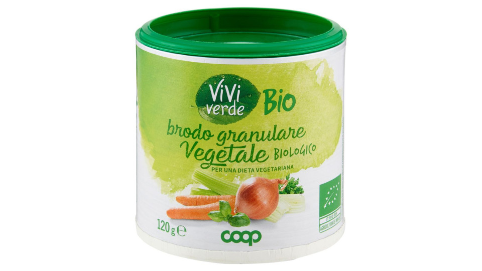Brodo Granulare Vegetale Biologico 120 G