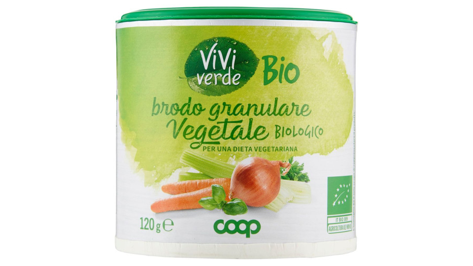 Brodo Granulare Vegetale Biologico 120 G