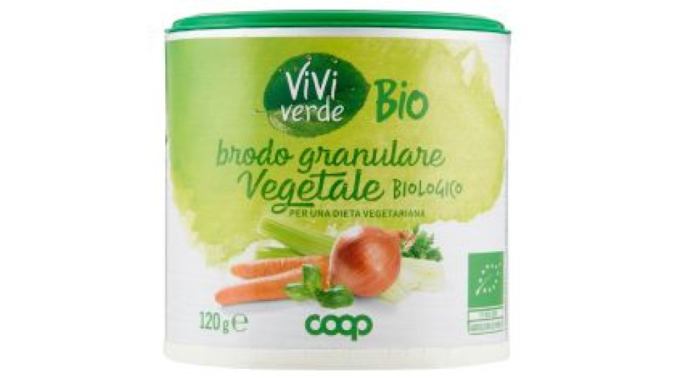 Brodo Granulare Vegetale Biologico 120 G
