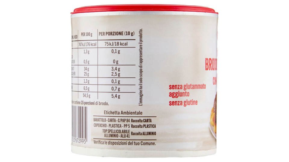 Brodo Granulare Con Carne 150 G