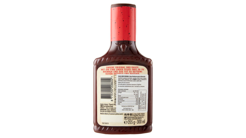 Salsa Barbecue Bull's Eye 355g