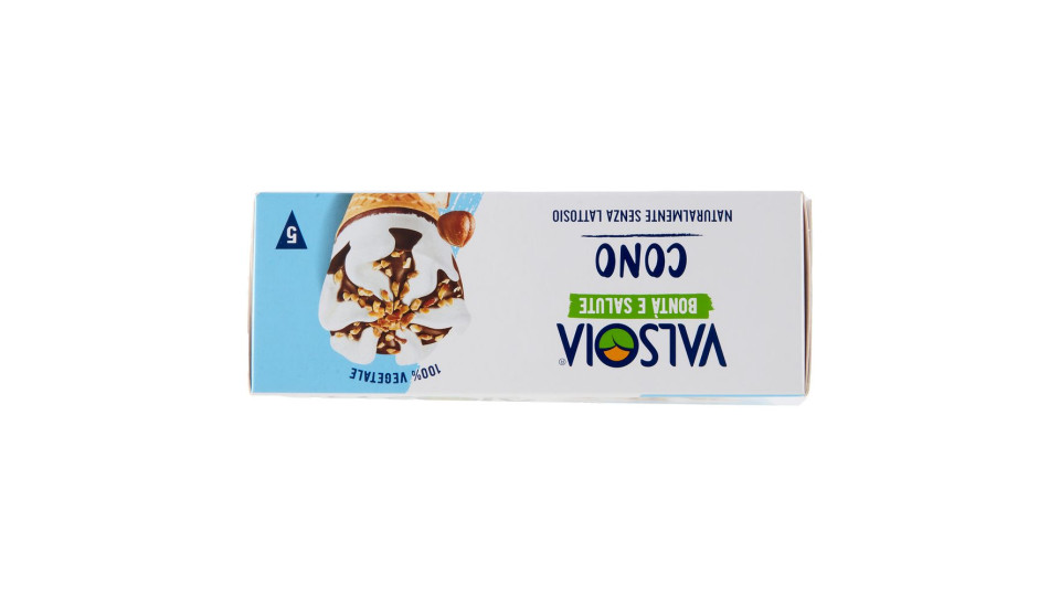 Valsoia Bontà E Salute Cono Variegato Cacao Con Nocciole Tostate 5 X 75 G