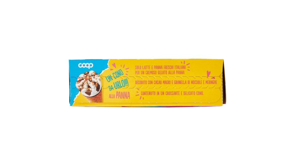 Gelato Cono Alla Panna 6 X 75 G