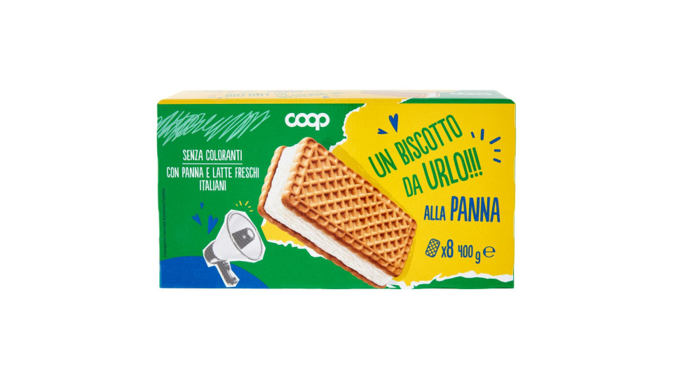 Gelato Biscotto Alla Panna 8 X 50 G