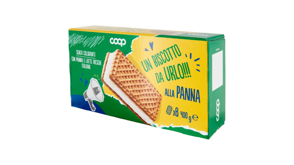Gelato Biscotto Alla Panna 8 X 50 G