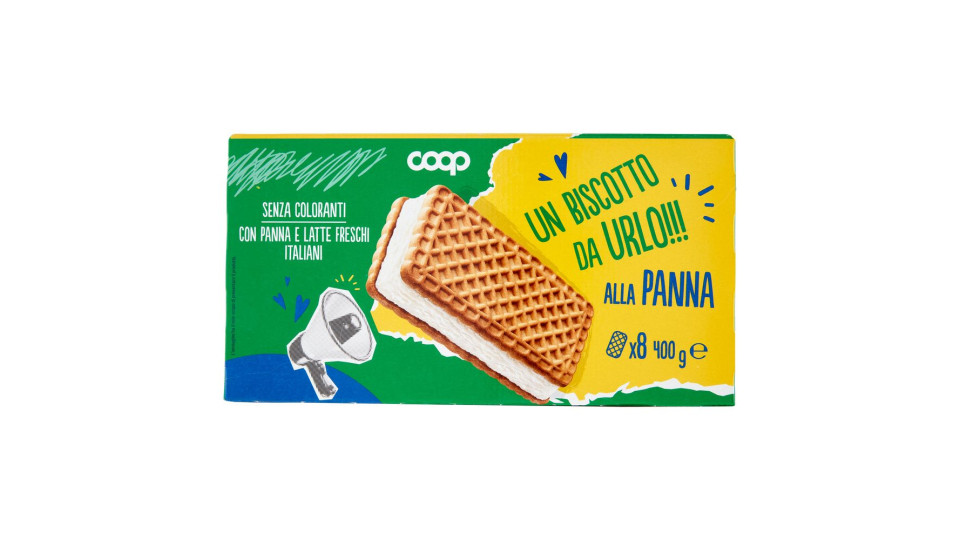 Gelato Biscotto Alla Panna 8 X 50 G