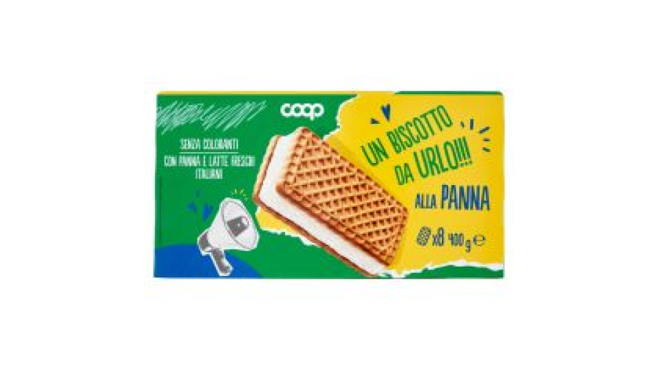 Gelato Biscotto Alla Panna 8 X 50 G