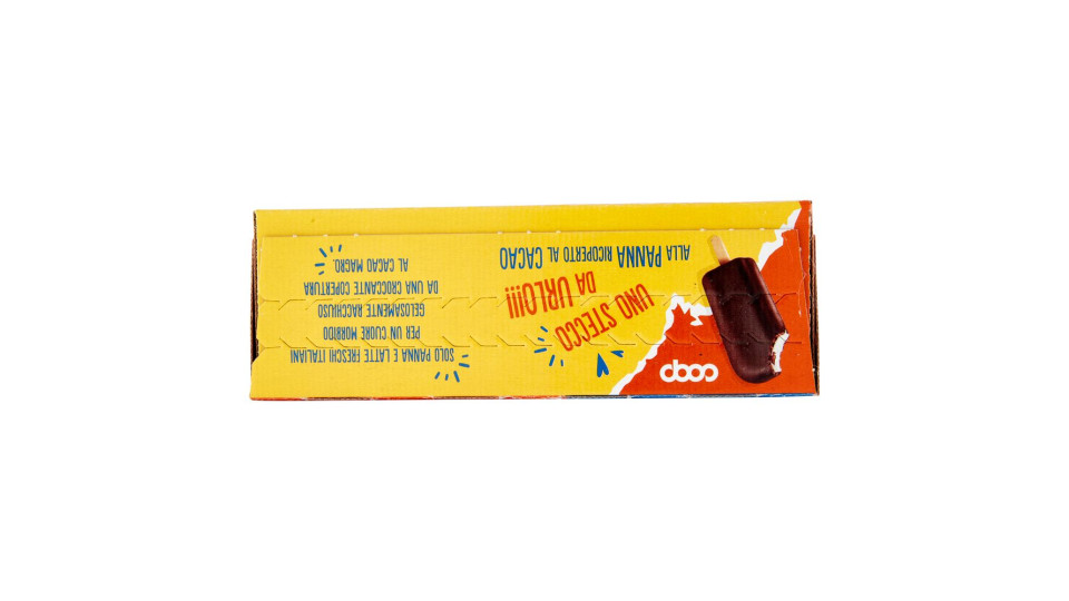 Uno Stecco Da Urlo!!! Alla Panna Ricoperto Al Cacao 6 X 45 G