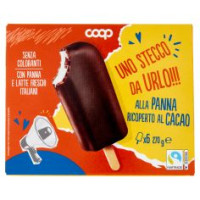Uno Stecco Da Urlo!!! Alla Panna Ricoperto Al Cacao 6 X 45 G
