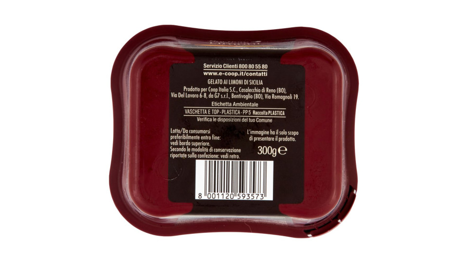 Gelato Limoni Di Sicilia 300 G