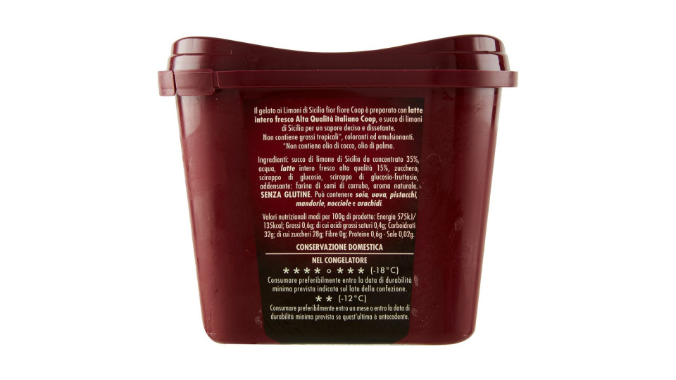 Gelato Limoni Di Sicilia 300 G