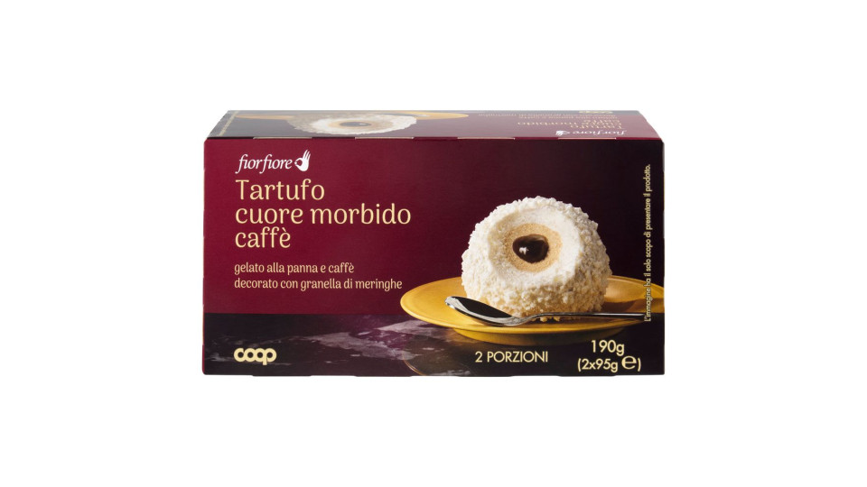 Tartufo Cuore Morbido Caffè 2 X 95 G
