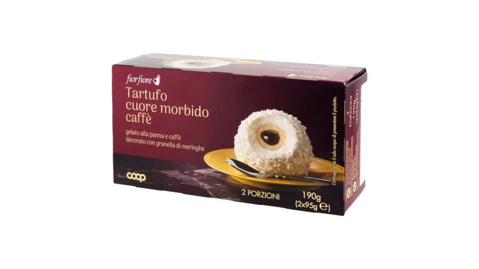 Tartufo Cuore Morbido Caffè 2 X 95 G