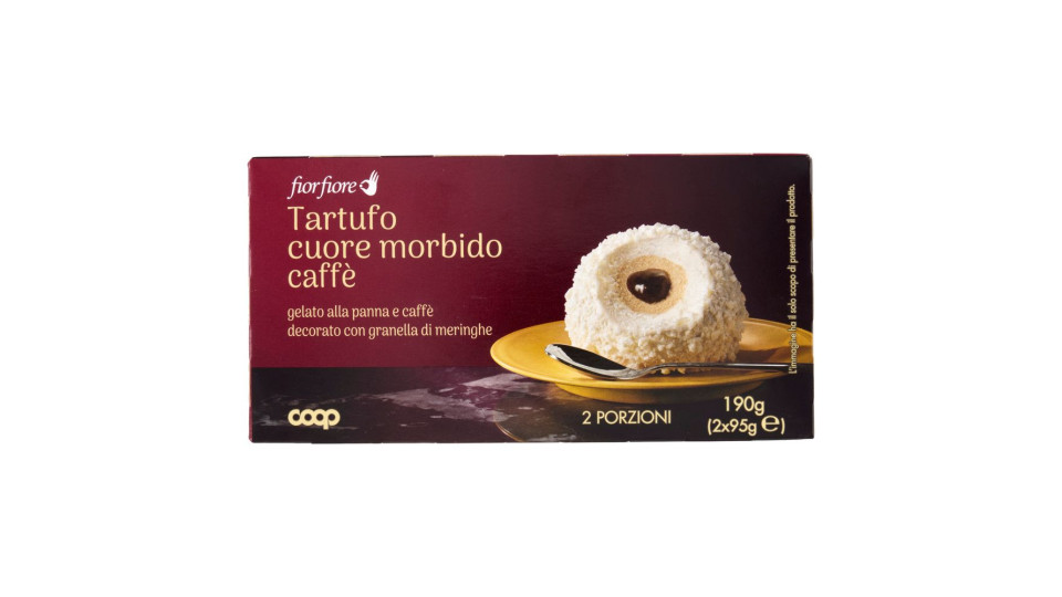 Tartufo Cuore Morbido Caffè 2 X 95 G