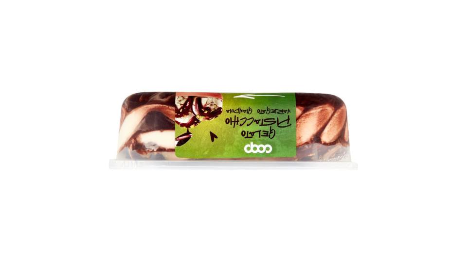 Gelato Pistacchio Variegato Gianduia 500 G