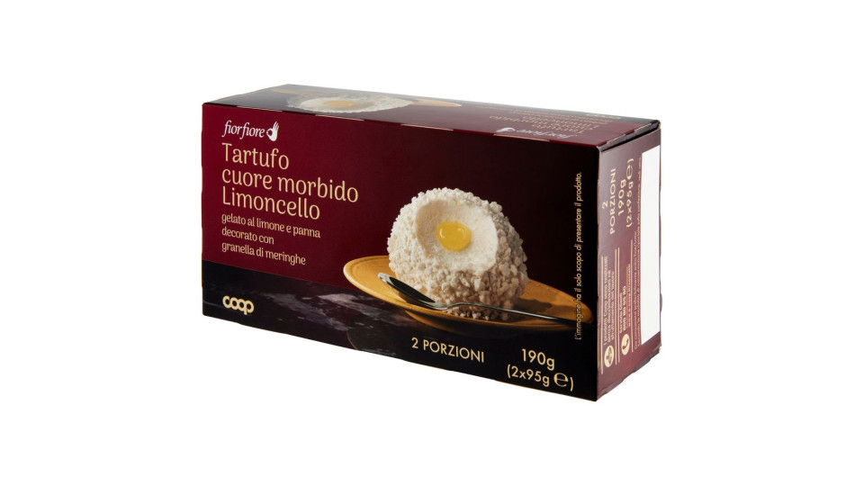 Tartufo Cuore Morbido Limoncello 2 X 95 G