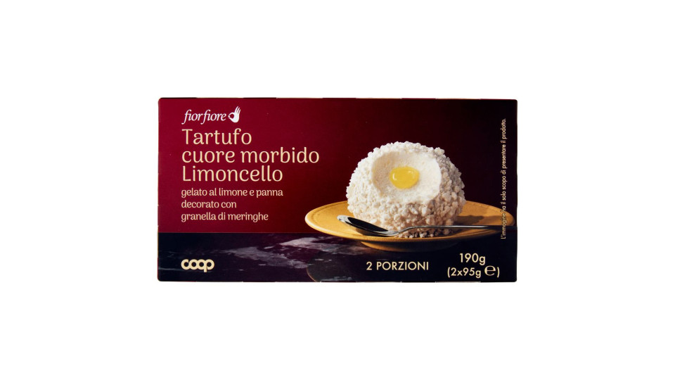 Tartufo Cuore Morbido Limoncello 2 X 95 G