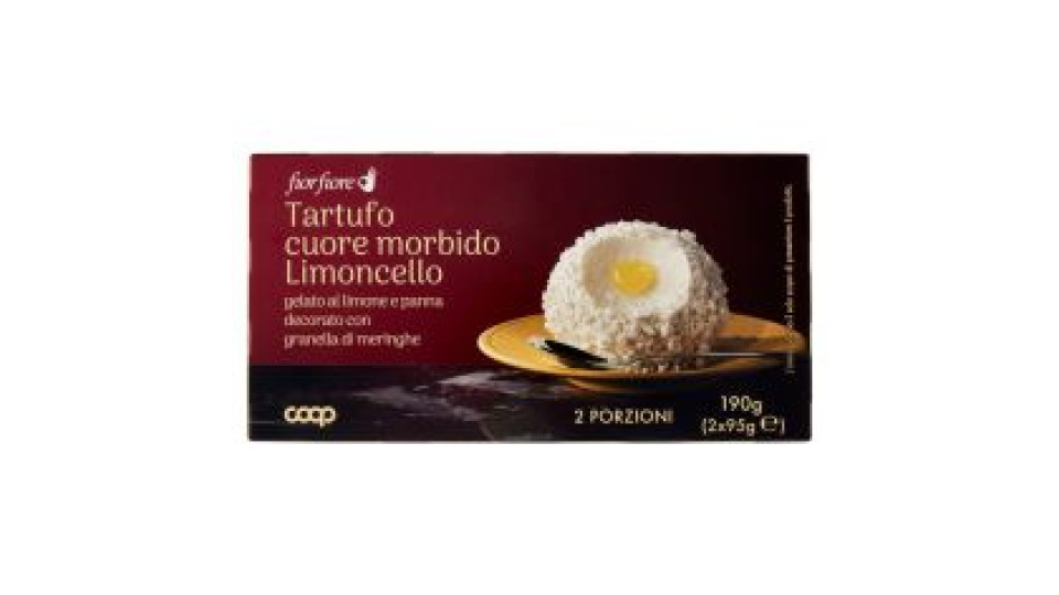 Tartufo Cuore Morbido Limoncello 2 X 95 G