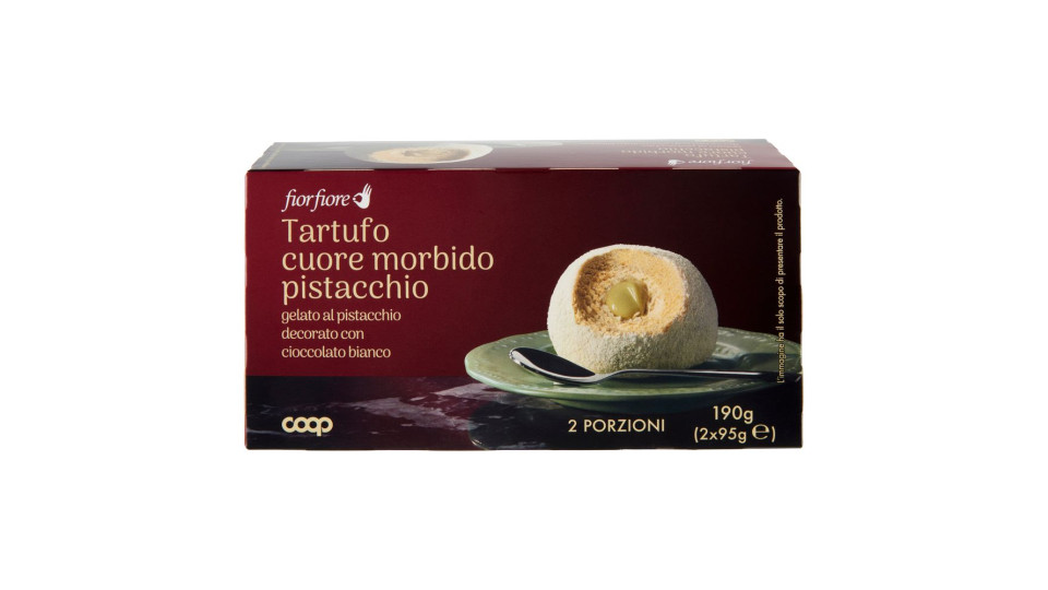 Tartufo Cuore Morbido Pistacchio 2 X 95 G