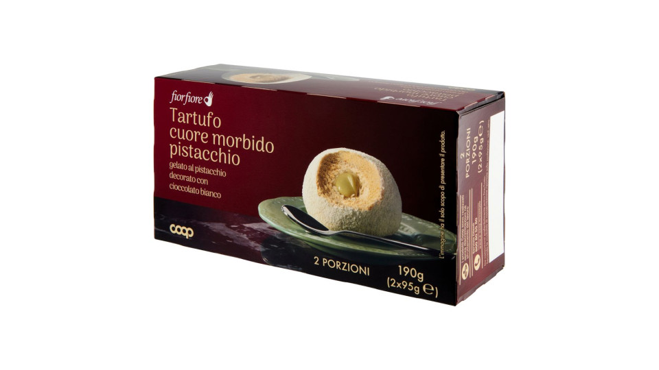 Tartufo Cuore Morbido Pistacchio 2 X 95 G