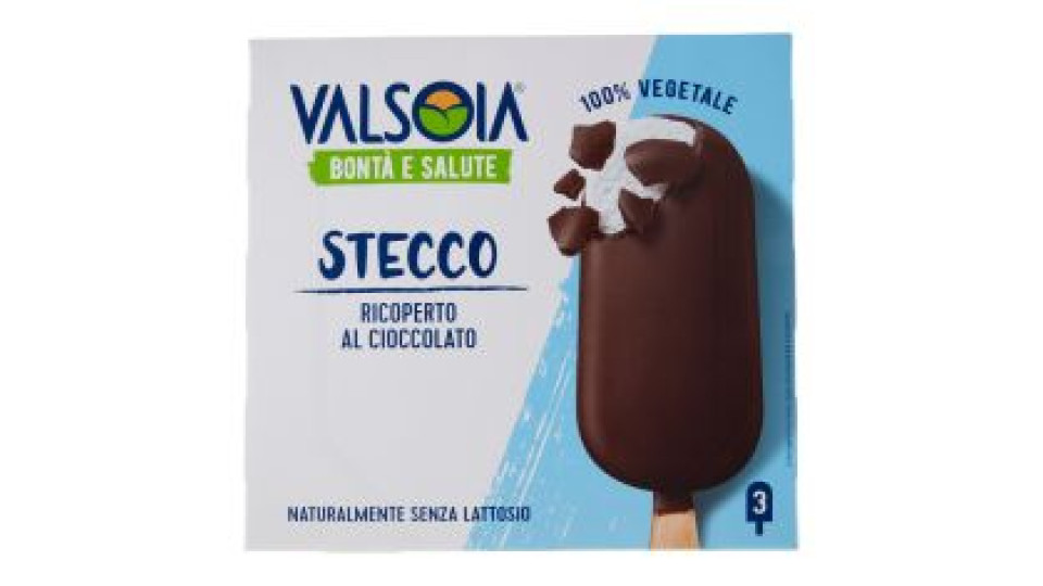 Valsoia Bontà E Salute Stecco Ricoperto Al Cioccolato 3 X 84 G