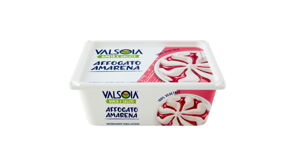 Valsoia Bontà E Salute Vaschetta Affogato Amarena 500 G