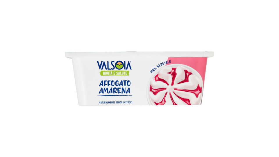 Valsoia Bontà E Salute Vaschetta Affogato Amarena 500 G