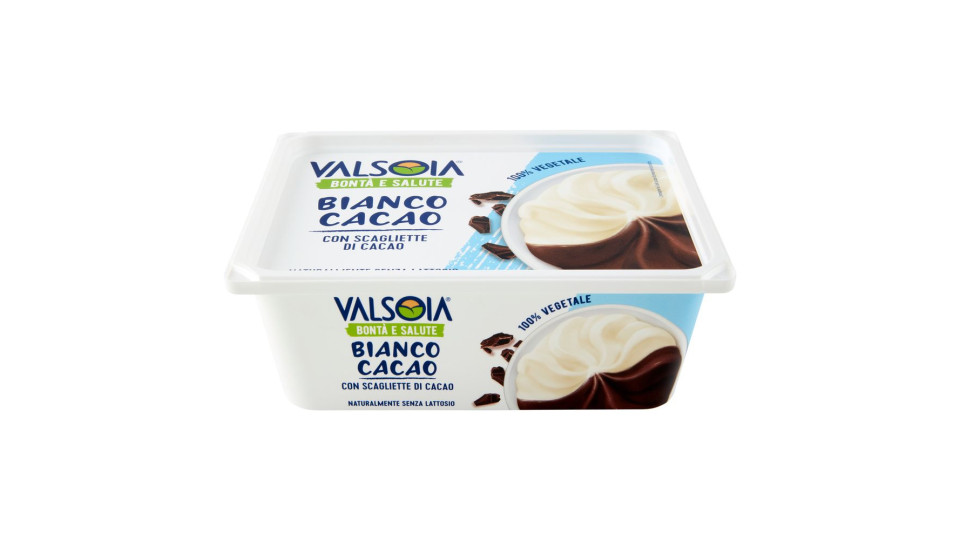 Valsoia Bontà E Salute Vaschetta Bianco Cacao 500 G