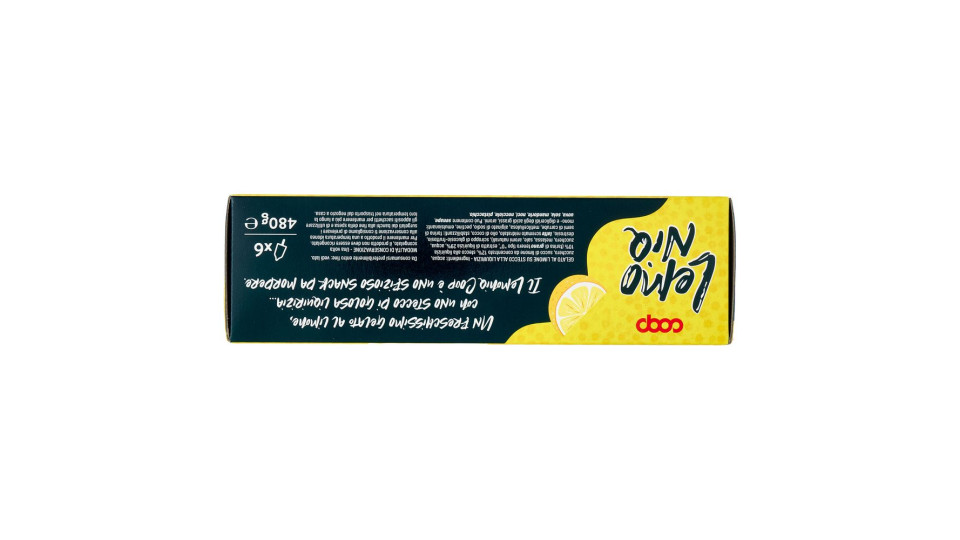 Gelato Al Limone Con Stecco Di Liquirizia Lemo Niq 6 X 80 G