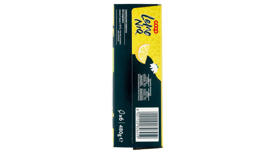 Gelato Al Limone Con Stecco Di Liquirizia Lemo Niq 6 X 80 G