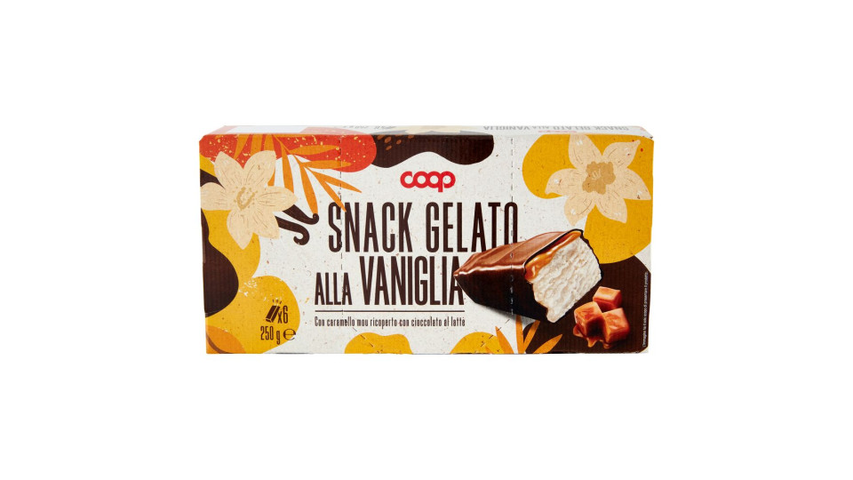 Snack Gelato Alla Vaniglia 6 X 42 G