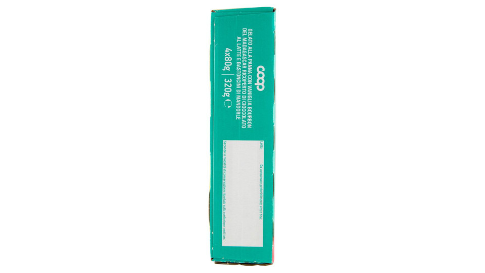 Un Maxi Stecco Da Urlo!!! Ricoperto Di Cioccolato E Mandorle 4 X 80 G