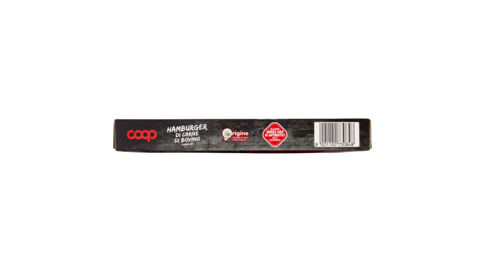 Hamburger Di Carne Di Bovino Surgelati 4 X 100 G