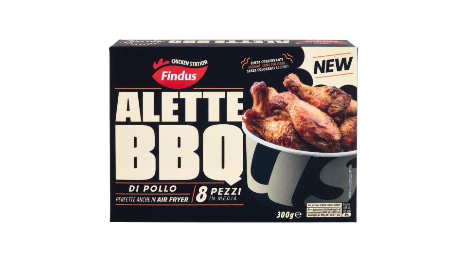 Findus Chicken Station Alette Bbq Di Pollo 300 G