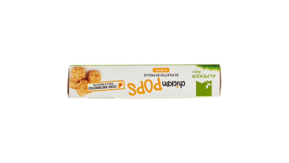 Alpeker Natur Chicken Pops Di Filetto Di Pollo Surgelati 200 G