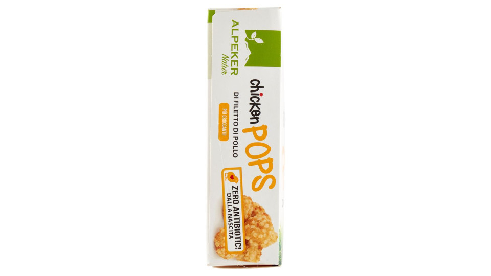 Alpeker Natur Chicken Pops Di Filetto Di Pollo Surgelati 200 G