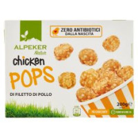 Alpeker Natur Chicken Pops Di Filetto Di Pollo Surgelati 200 G