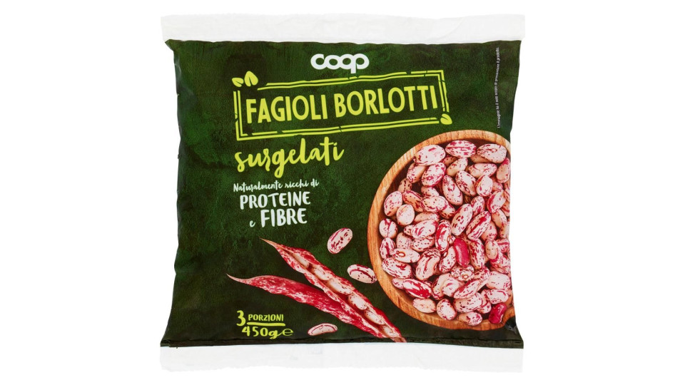 Fagioli Borlotti Surgelati 450 G
