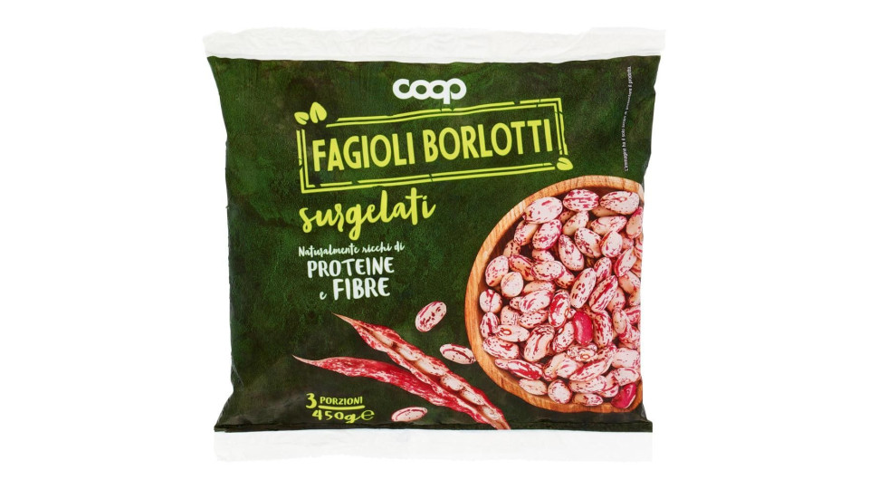 Fagioli Borlotti Surgelati 450 G