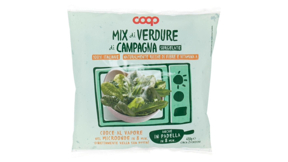 Mix Di Verdure Di Campagna Surgelate 450 G