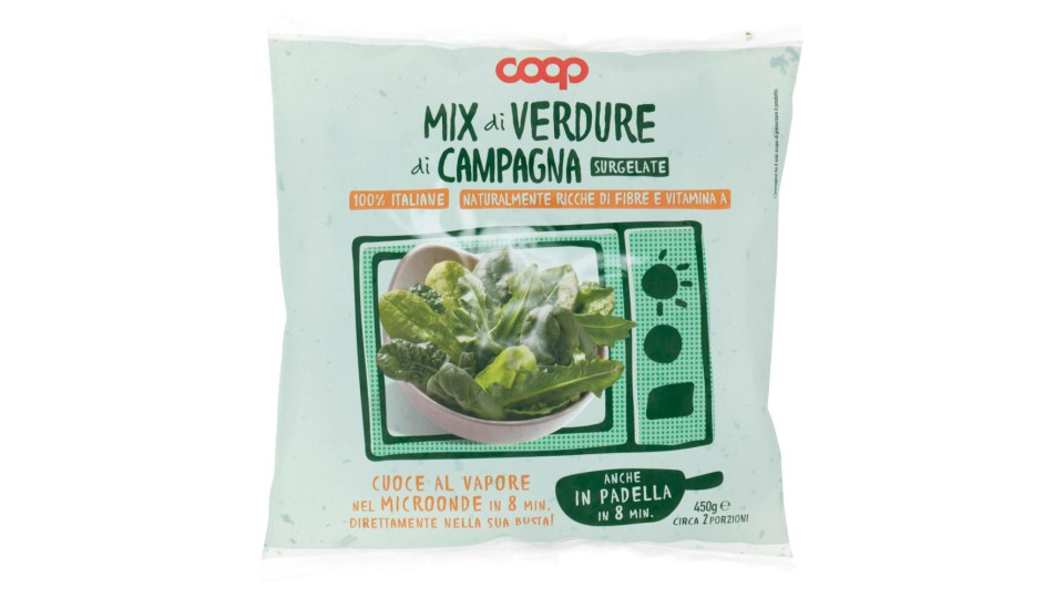 Mix Di Verdure Di Campagna Surgelate 450 G