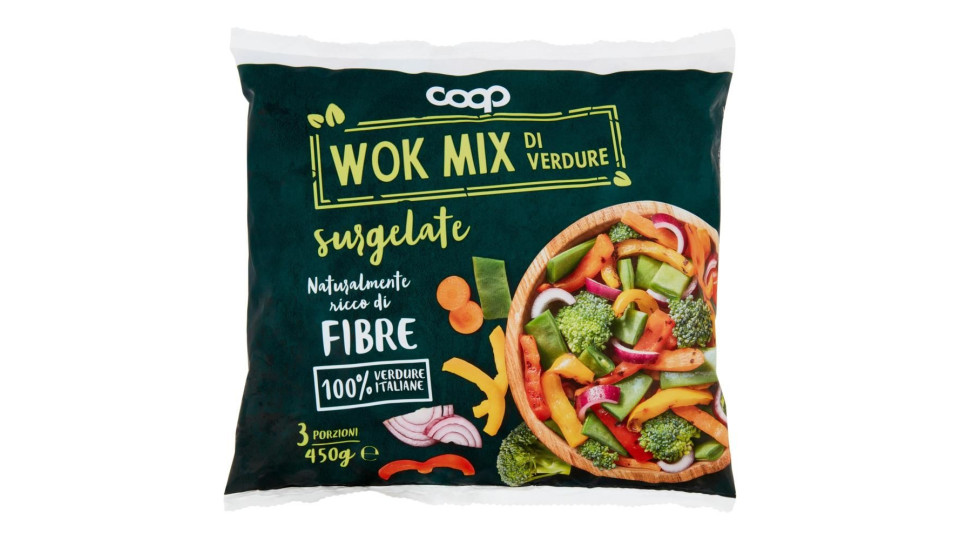 Wok Mix Di Verdure Surgelate 450 G